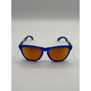 Oakley Frogskins Blue Silver Frames Prizm P Sunglasses OO9428-1355 55-17 140